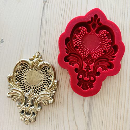 Lattice Crown Silicone Mold 4.5in.