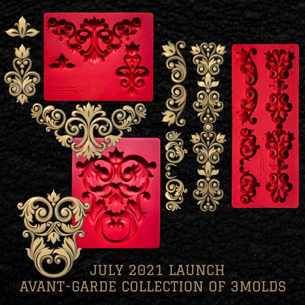 Avant- Garde July Collection Mold Set of 3 molds By Get Inspired